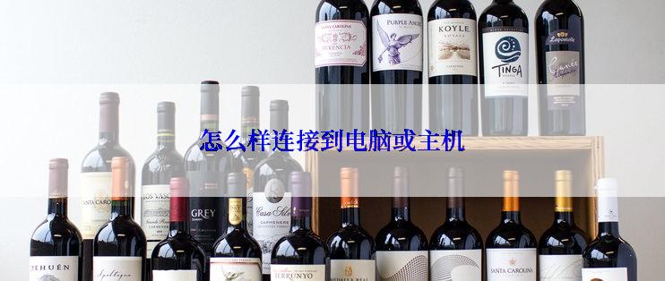 怎么样连接到电脑或主机