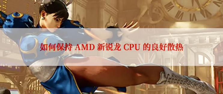 如何保持 AMD 新锐龙 CPU 的良好散热