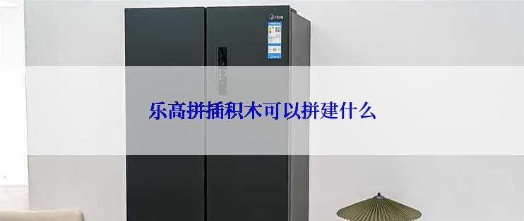 乐高拼插积木可以拼建什么