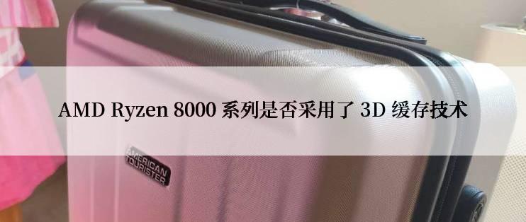 AMD Ryzen 8000 系列是否采用了 3D 缓存技术