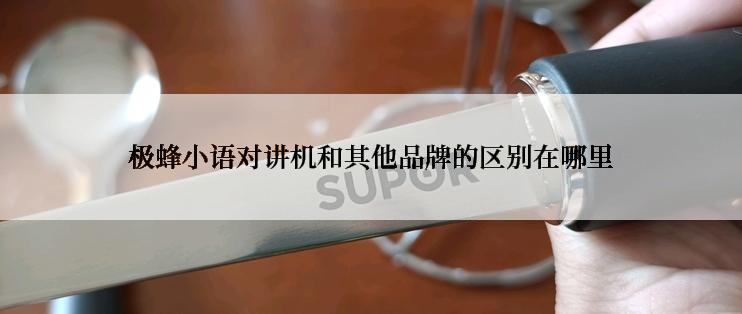 极蜂小语对讲机和其他品牌的区别在哪里