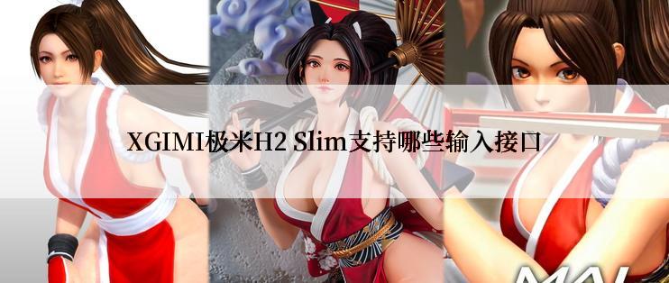 XGIMI极米H2 Slim支持哪些输入接口