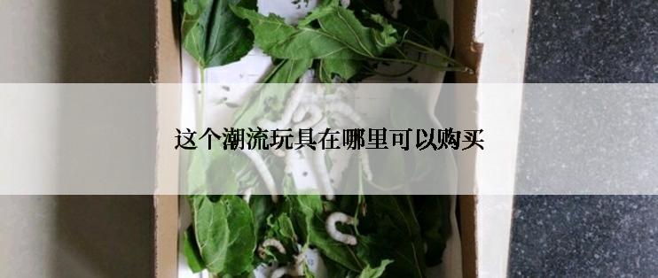 这个潮流玩具在哪里可以购买