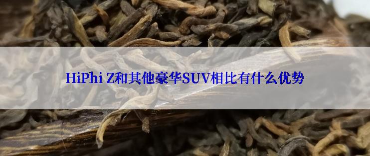 HiPhi Z和其他豪华SUV相比有什么优势