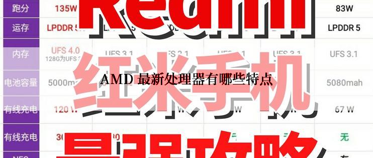 AMD 最新处理器有哪些特点