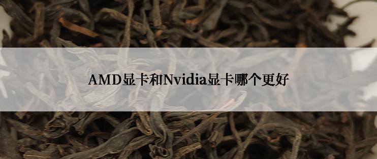 AMD显卡和Nvidia显卡哪个更好