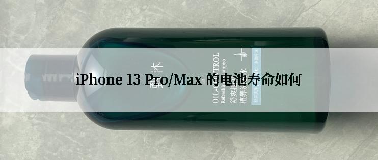 iPhone 13 Pro/Max 的电池寿命如何