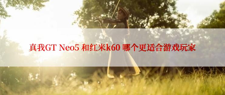 真我GT Neo5 和红米k60 哪个更适合游戏玩家