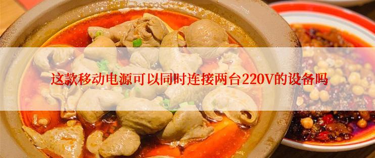  这款移动电源可以同时连接两台220V的设备吗