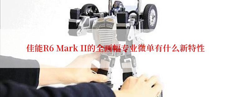 佳能R6 Mark II的全画幅专业微单有什么新特性