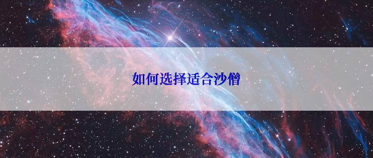 如何选择适合沙僧