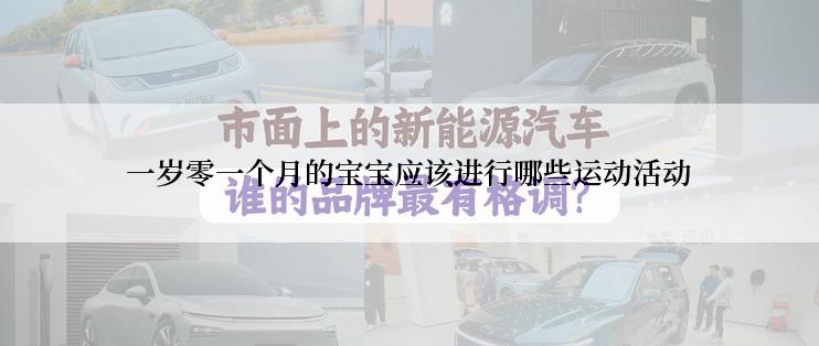 一岁零一个月的宝宝应该进行哪些运动活动