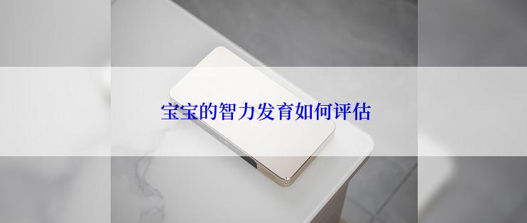  宝宝的智力发育如何评估