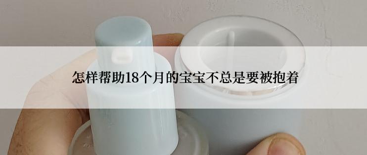  怎样帮助18个月的宝宝不总是要被抱着