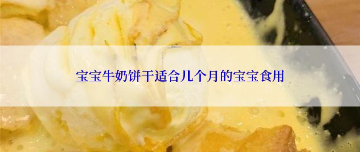 宝宝牛奶饼干适合几个月的宝宝食用