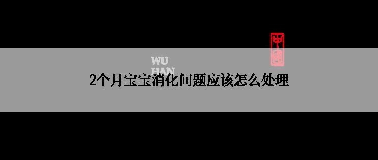 2个月宝宝消化问题应该怎么处理