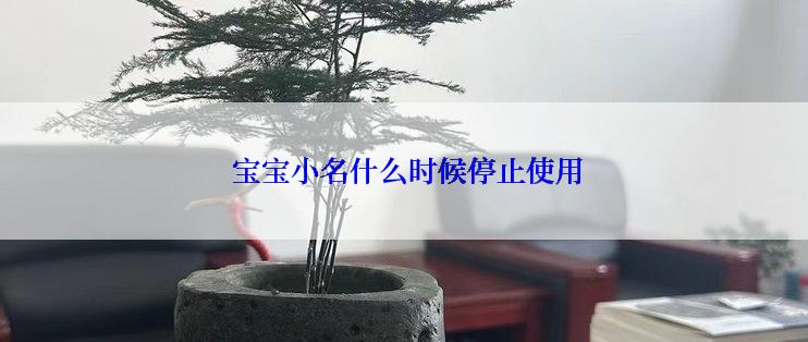  宝宝小名什么时候停止使用