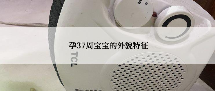  孕37周宝宝的外貌特征