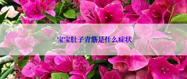  宝宝肚子青筋是什么症状