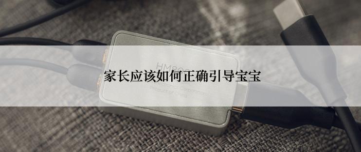  家长应该如何正确引导宝宝