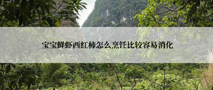  宝宝鲜虾西红柿怎么烹饪比较容易消化