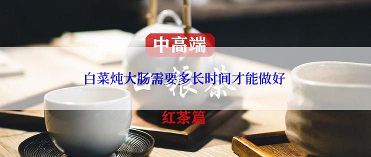 白菜炖大肠需要多长时间才能做好