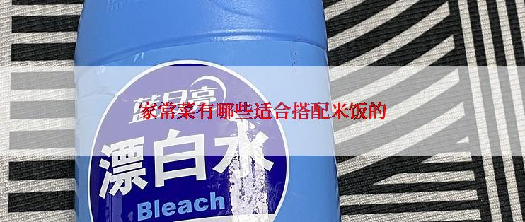 家常菜有哪些适合搭配米饭的