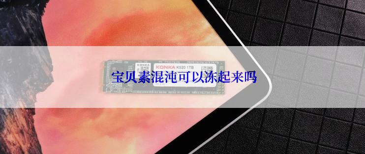  宝贝素混沌可以冻起来吗