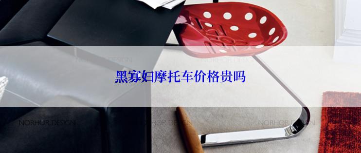 黑寡妇摩托车价格贵吗