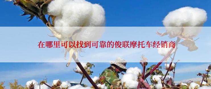  在哪里可以找到可靠的俊联摩托车经销商