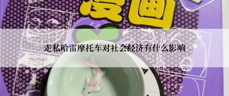 走私哈雷摩托车对社会经济有什么影响