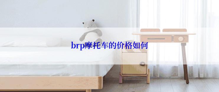 brp摩托车的价格如何