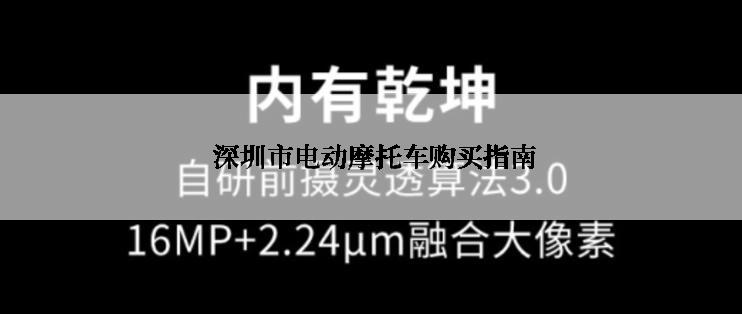  深圳市电动摩托车购买指南