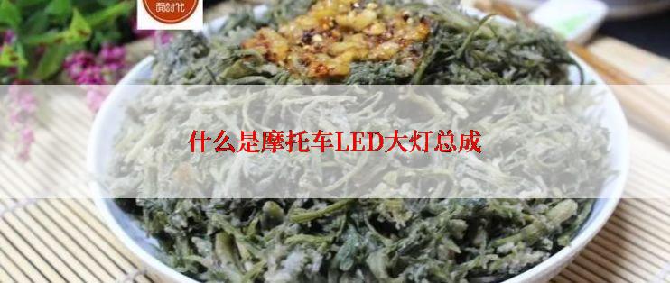 什么是摩托车LED大灯总成