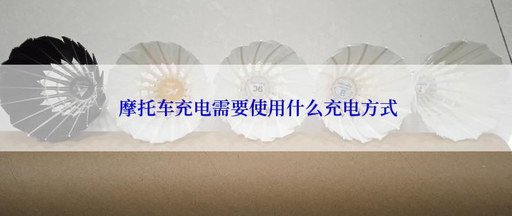  摩托车充电需要使用什么充电方式